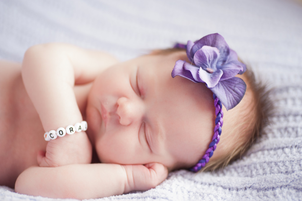 Coraline, newborn girl, 